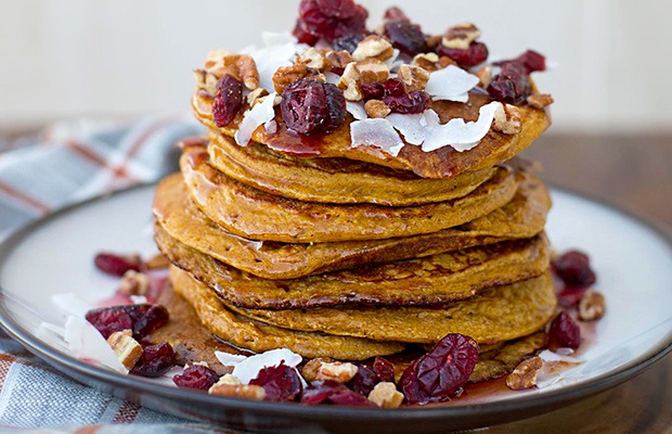 Healthy Breakfast Ideas: Sweet Potato Pancakes