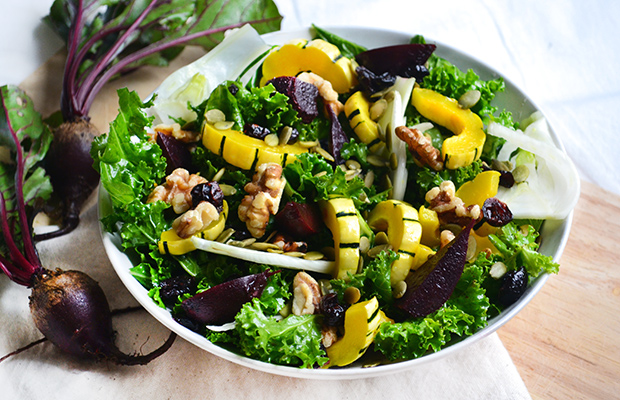 Fall Cleanse Kale Salad