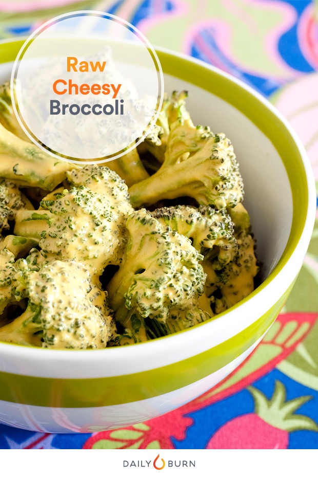 Raw Cheesy Broccoli Recipe