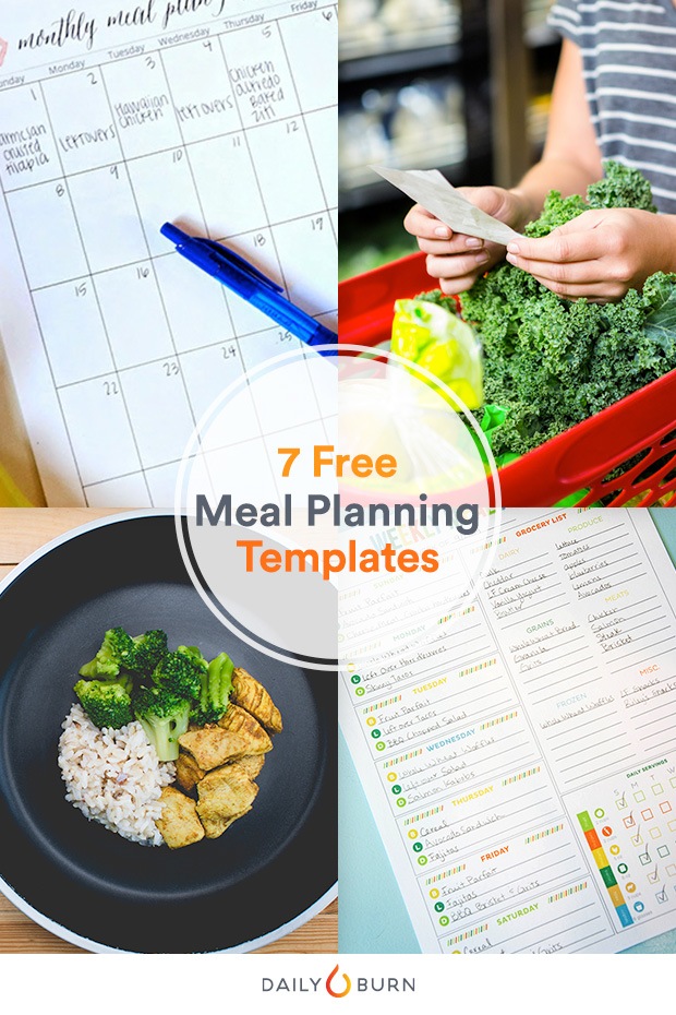 Printable Meal Planning Templates