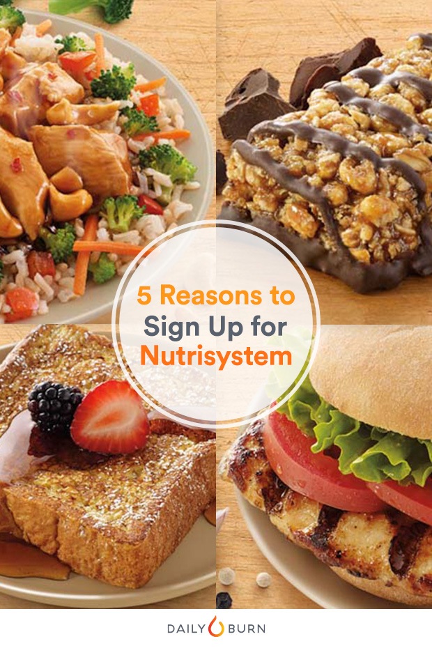 5 Reasons You Should Sign Up for Nutrisystem Today